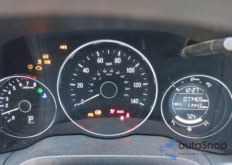 2018 Honda Hr-V Lx z USA, uszkodzony, nr VIN 3CZRU6H33JG706724